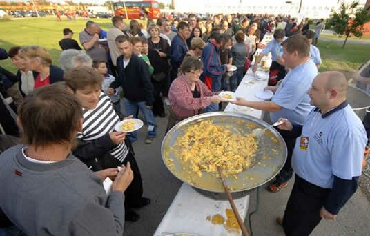 Najduži stol u Hrvata, Velika 2012